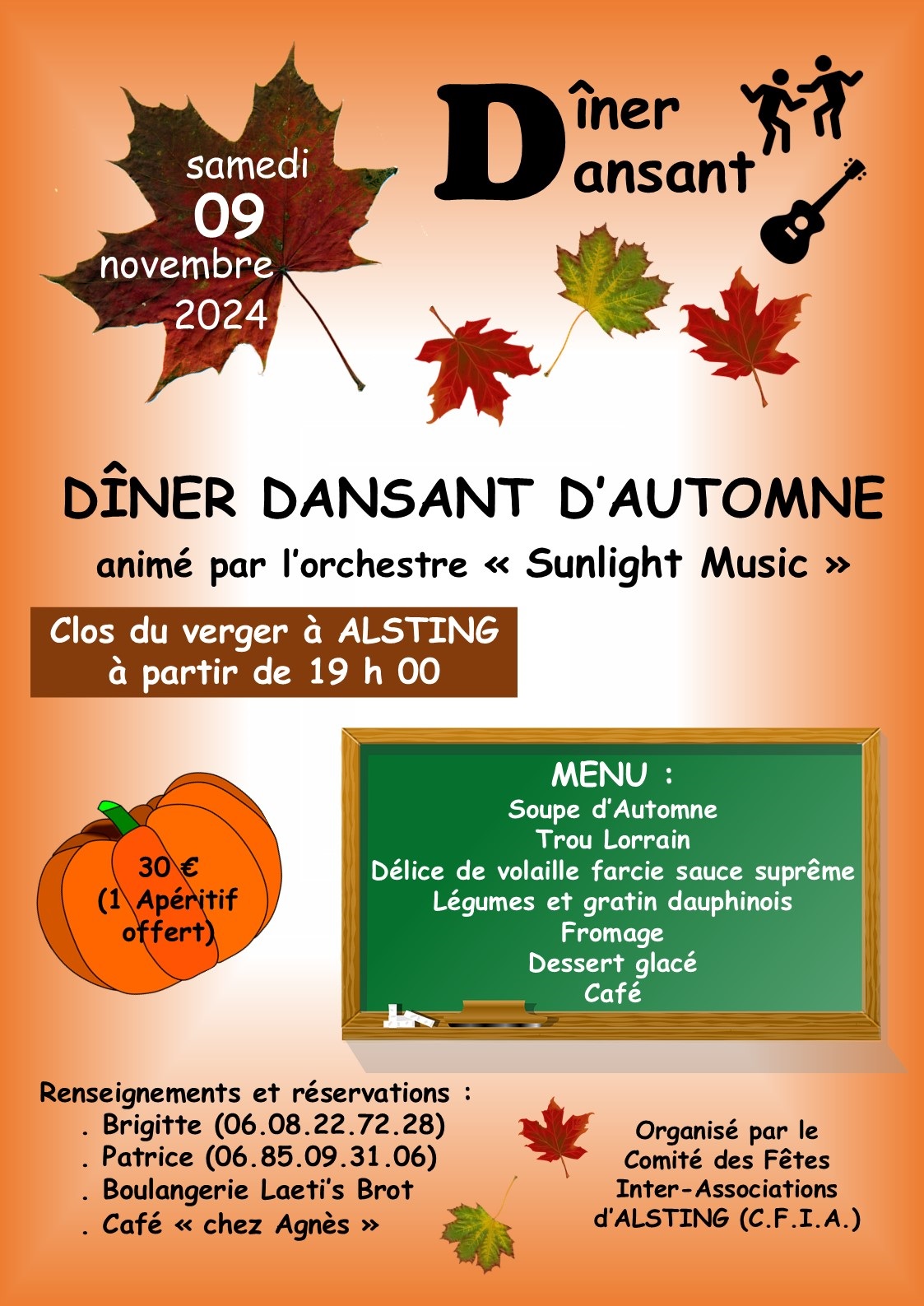 Bal d’Automne – En prévente